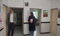 بازدید سرپرست مرکز بهداشت از خانه های بهداشت شهرستان بوکان