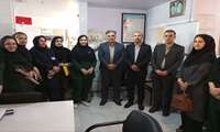 بازدید فرماندار بوکان از بخش‌های بیمارستان و تجلیل از مدافعان جوانی جمعیت