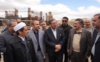 بررسی روند ساخت و تکمیل بیمارستان بوکان با حضور استاندار آذربایجان غربی 