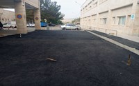 آسفالت رمپ اورژانس بیمارستان شهید دکتر قلی‌پور گامی بلند در جهت تسهیل تردد بیماران و همراهان