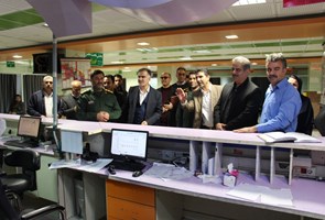 دیدار-مسئولان-شهرستان-بوکان-با-بیماران-و-همکاران-حوزه-سلامت-به-مناسبت-هفته-بسیج